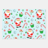 Kreatives Weihnachtsfischen Geschenkpapier Set (Vorderseite)