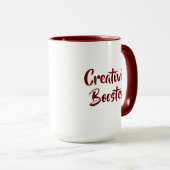 Kreativität Booster Funny Coffee Tasse (VorderseiteRechts)