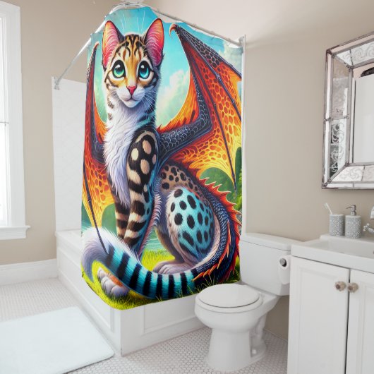 Kreativität Duschvorhang (Beispiel)