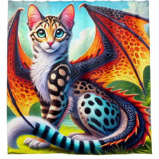 Kreativität Duschvorhang (Vorderseite)