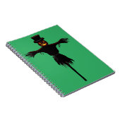 Kreativität: Halloween Spiral Foto Notizblock (Rechte Seite)