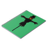 Kreativität: Halloween Spiral Foto Notizblock (Linke Seite)