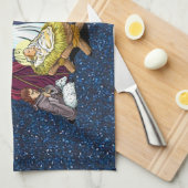 Kreativität Handtuch (Viertel Falte)