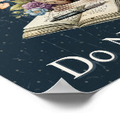 Kreativität im Gange stört Autorengeschenk nicht Poster (Ecke)