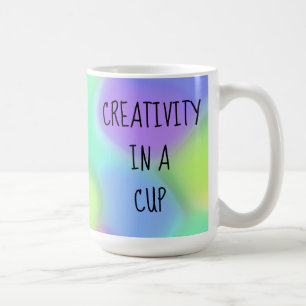 Kreativität in einer Cups-Tasse Kaffeetasse