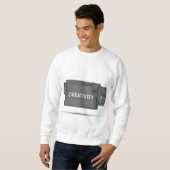 KREATIVITÄT - Inspiriertes Design der Fotoshop-Sch Sweatshirt (Vorne ganz)