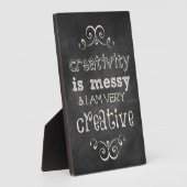 Kreativität ist Geselligkeit Fotoplatte (Seite)