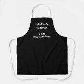 Kreativität ist Messy Funny Apron Schürze (Vorderseite)