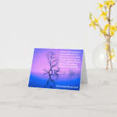 Kreativität Karte (Gelbe Blume)