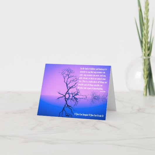 Kreativität Karte (Vorderseite)