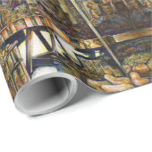 Kreativität macht alles glänzend geschenkpapier (Rolleneckpunkt)