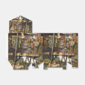 Kreativität macht alles glänzend geschenkschachtel (Ungefaltet)