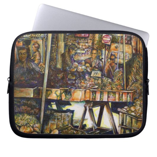 Kreativität macht alles glänzend laptopschutzhülle (Vorderseite)