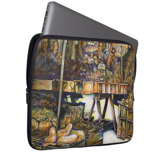 Kreativität macht alles glänzend laptopschutzhülle (Vorne Rechts)