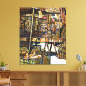 Kreativität macht alles glänzend leinwanddruck (Insitu (Wohnzimmer))