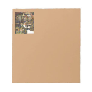 Kreativität macht alles glänzend notizblock