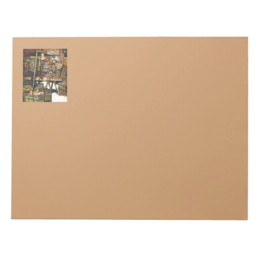 Kreativität macht alles glänzend notizblock (Vorderseite)