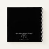 Kreativität macht alles glänzend notizblock (Rückseite)