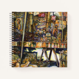 Kreativität macht alles glänzend notizblock