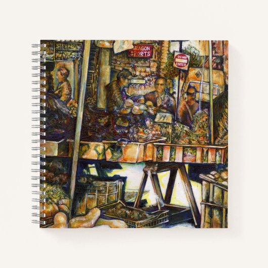 Kreativität macht alles glänzend notizblock (Vorderseite)