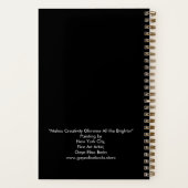 Kreativität macht alles glänzend notizblock (Rückseite)