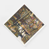 Kreativität macht alles glänzend serviette (Ecke)