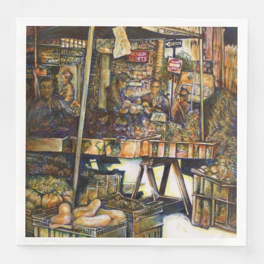 Kreativität macht alles glänzend serviette (Vorderseite)