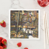 Kreativität macht alles glänzend serviette (Beispiel)