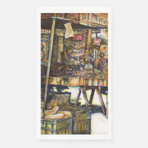 Kreativität macht alles glänzend serviette