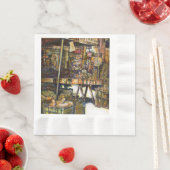 Kreativität macht alles glänzend serviette (Beispiel)