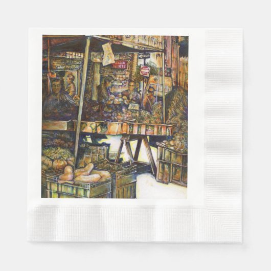 Kreativität macht alles glänzend serviette (Vorderseite)