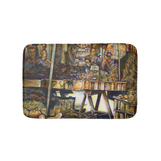 Kreativität macht alles heller badematte (Vorderseite)