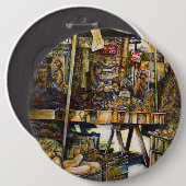 Kreativität macht alles heller button (Vorne & Hinten)