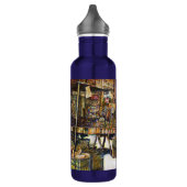 Kreativität macht alles heller edelstahlflasche (Links)