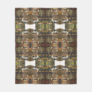 Kreativität macht alles heller fleecedecke