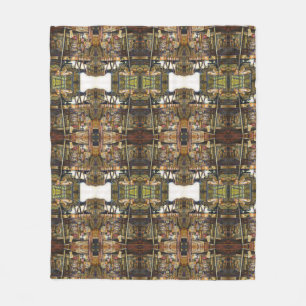 Kreativität macht alles heller fleecedecke