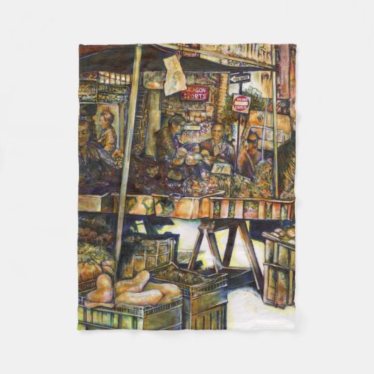 Kreativität macht alles heller fleecedecke (Vorderseite)