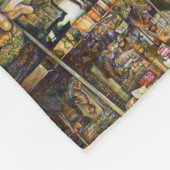 Kreativität macht alles heller fleecedecke (Ecke)