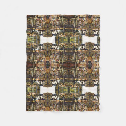 Kreativität macht alles heller fleecedecke (Vorderseite)