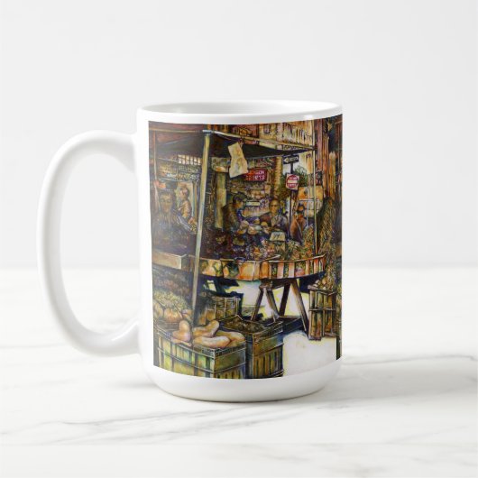 Kreativität macht alles heller kaffeetasse (Links)