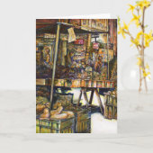 Kreativität macht alles heller karte (Gelbe Blume)