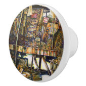 Kreativität macht alles heller keramikknauf (Rechts)