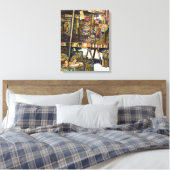 Kreativität macht alles heller leinwanddruck (Insitu (Schlafzimmer))