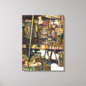 Kreativität macht alles heller leinwanddruck (Vorderseite)