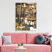 Kreativität macht alles heller leinwanddruck (Insitu (Wohnzimmer))