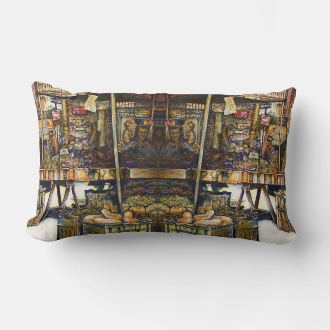 Kreativität macht alles heller lendenkissen (Vorderseite)