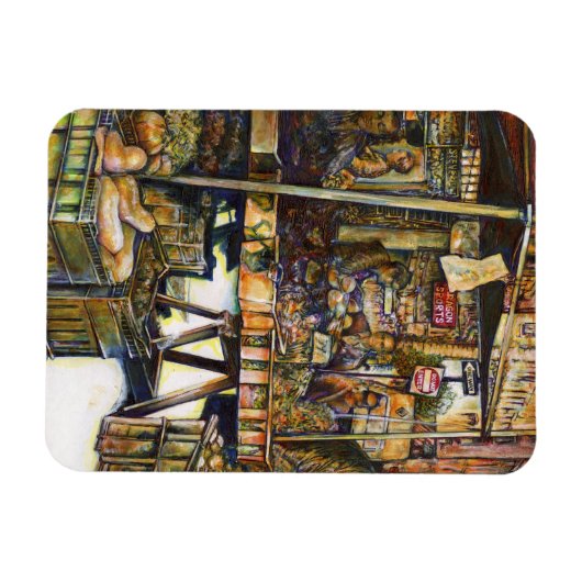 Kreativität macht alles heller magnet (Horizontal)