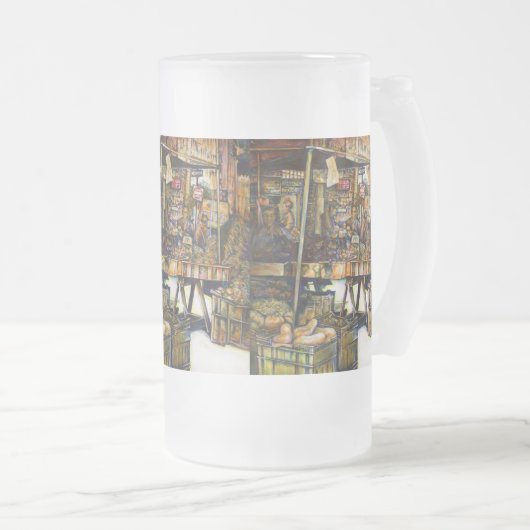 Kreativität macht alles heller mattglas bierglas (VorderseiteRechts)