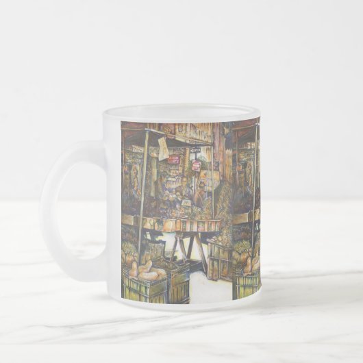 Kreativität macht alles heller mattglastasse (Links)