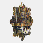 Kreativität macht alles heller ornament karte (Rechts)